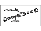 OEM 1998 Toyota Camry Wheel Cylinder - 47550-20190