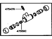 OEM 2000 Toyota Camry Wheel Cylinder - 47550-33010