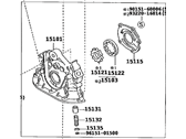 OEM 1996 Toyota Corolla Oil Pump - 15100-16070