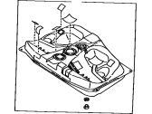 OEM Toyota Corolla Fuel Tank - 77001-19515