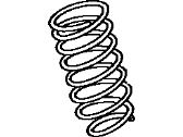 OEM 1987 Toyota Supra Coil Spring - 48231-14730