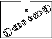 OEM 1988 Toyota Tercel Wheel Cylinder Overhaul Kit - 04474-63020