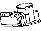 OEM 2018 Toyota Tacoma Throttle Body - 22030-75040