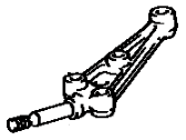 OEM 1989 Toyota Celica Shaft - 48643-20030